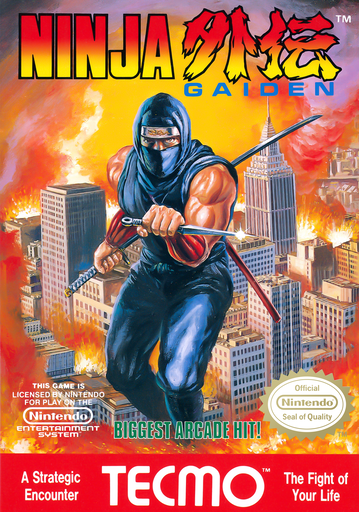 Ninja Gaiden (USA) box art